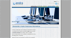 Desktop Screenshot of andrasoluciones.com